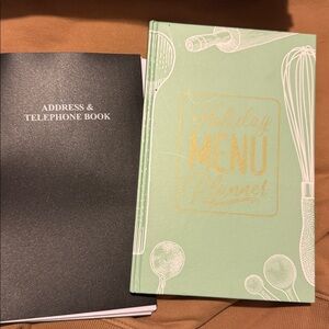 Holidays Menu Planner and address book